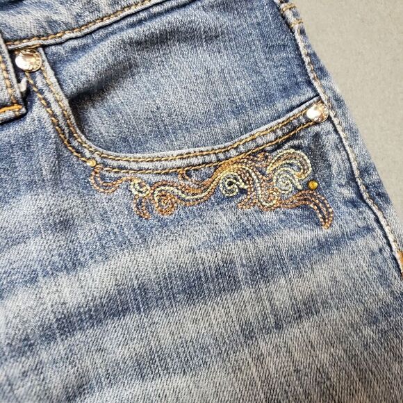 Lawman embroidered boot cut jeans - Picture 4 of 16